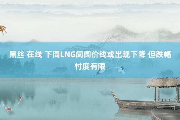 黑丝 在线 下周LNG阛阓价钱或出现下降 但跌幅忖度有限