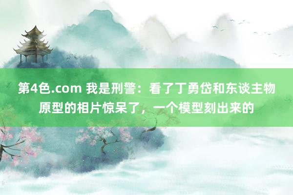 第4色.com 我是刑警：看了丁勇岱和东谈主物原型的相片惊呆了，一个模型刻出来的