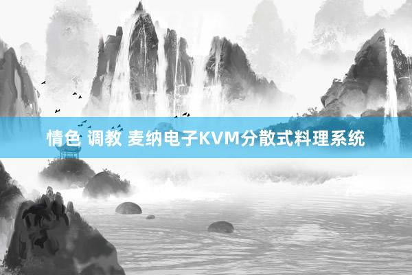 情色 调教 麦纳电子KVM分散式料理系统