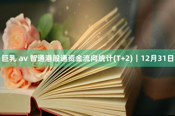 巨乳 av 智通港股通资金流向统计(T+2)｜12月31日